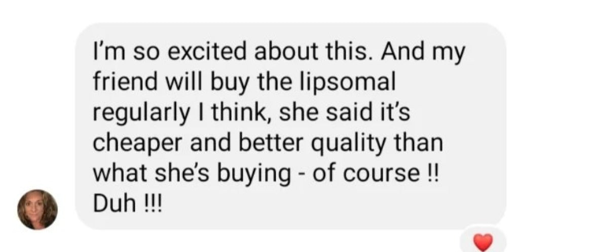 Liposomal Technology Encapsulated Vitamin C - Ultimate Absorption