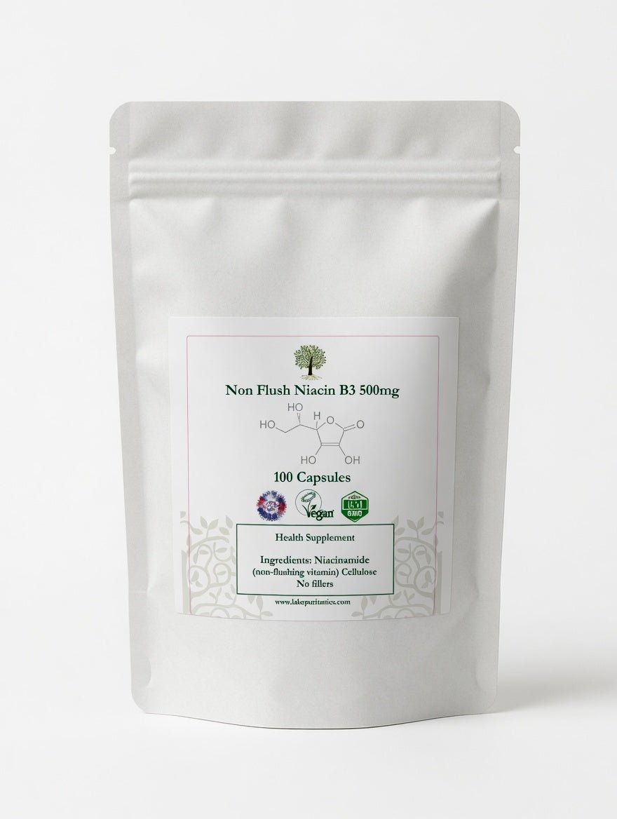 Non Flush Niacin - 500mg 100 capsules - Junipers