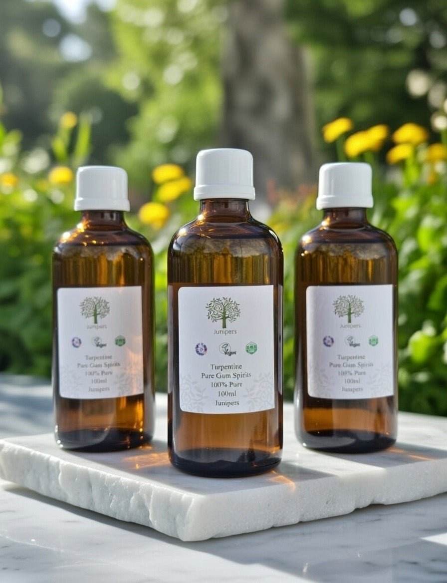 Pure Gum Spirits of Turpentine Large 100ml - Junipers